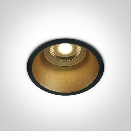 Semi Trimless Dark Light Aluminium Recessed Ceiling Light