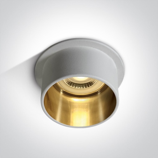 Cylinders Aluminium Recessed Ceiling Light