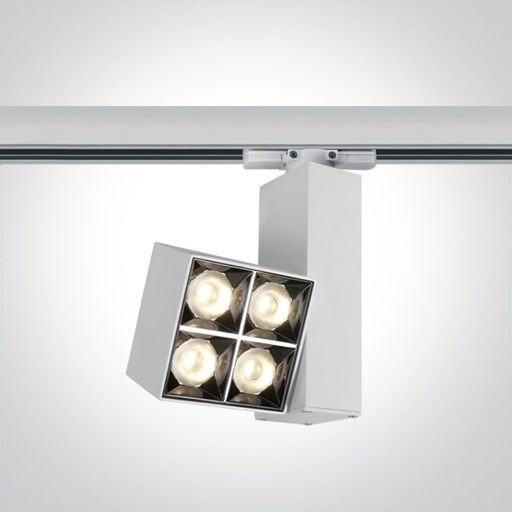 Mirror Square Track Light