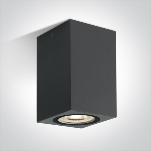 GU10 Cube Outdoor Ceiling Light