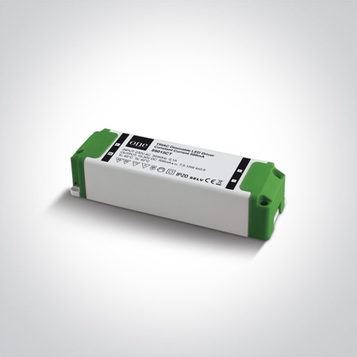 LED DIMMABLE DRIVER 500mA 7,5-15w INPUT 230v