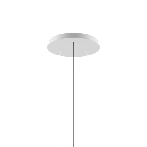 Round Cluster System for 3 lights