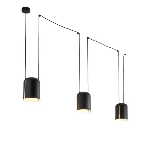 Attic 3 Rectangular Shape Suspension Lamp