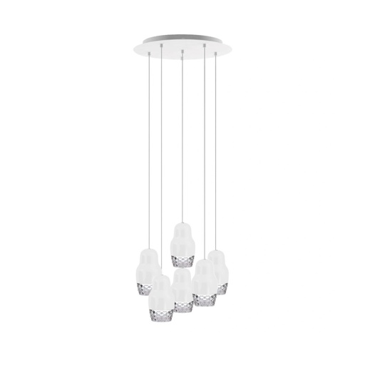 Fedora 6 Suspension Lamp